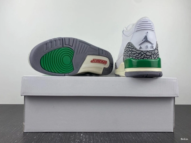 Bmlin Shoes Retro CK9246-136 3 Green Jordan Lucky (W) 0711
